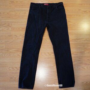 Arizona Jeans Co. Slim Straight Stretch Black Jeans - Size 40x36 (Big & Tall)